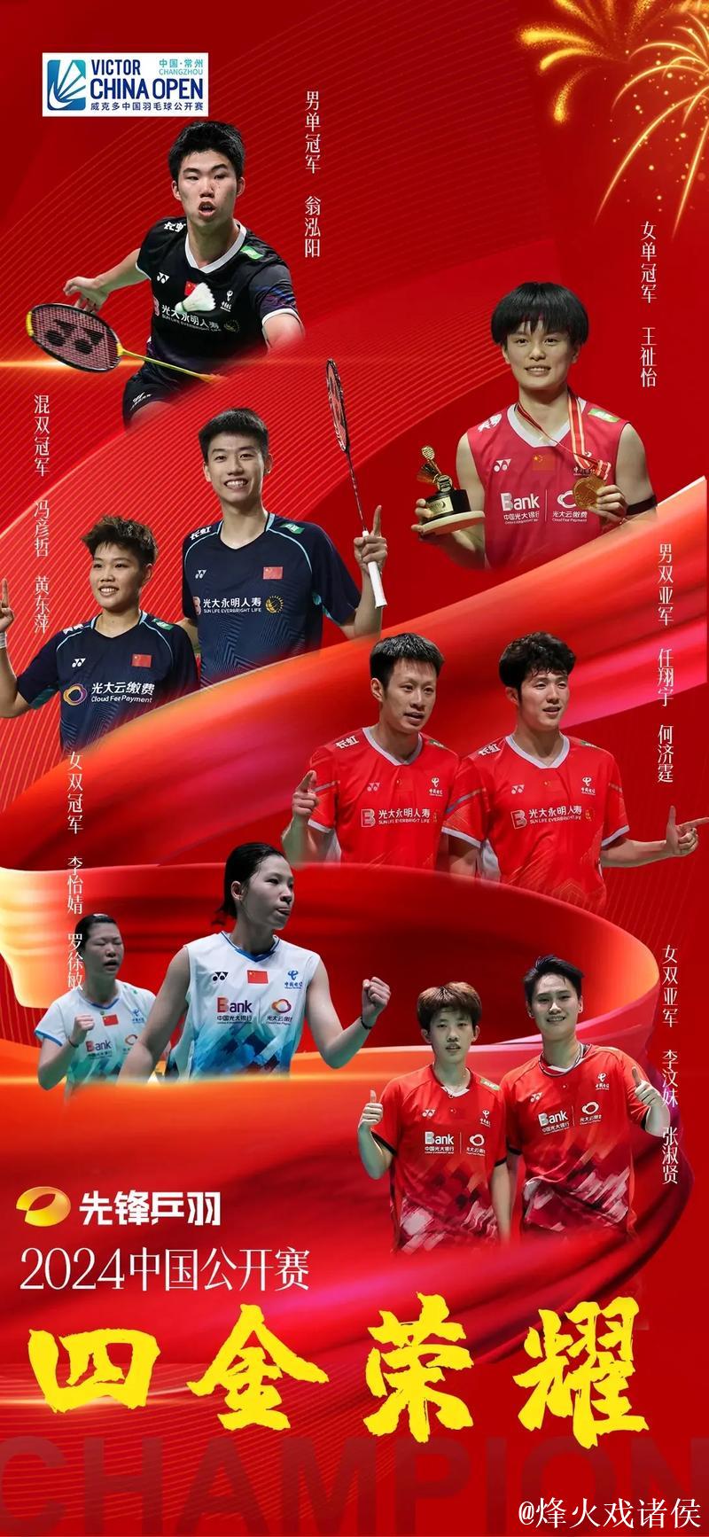 国手强势出击 全运会羽毛球团体赛四强诞生 国手强势出击 全运会羽毛球团体赛四强诞生